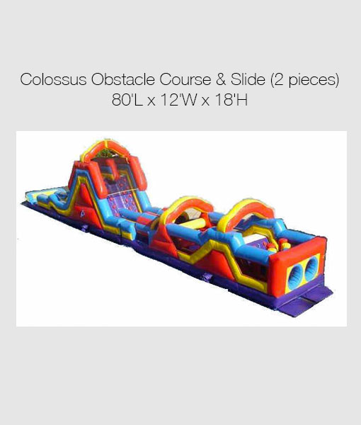 Colossus Wet-Dry Slide and Obstacle Course thumbnail 2
